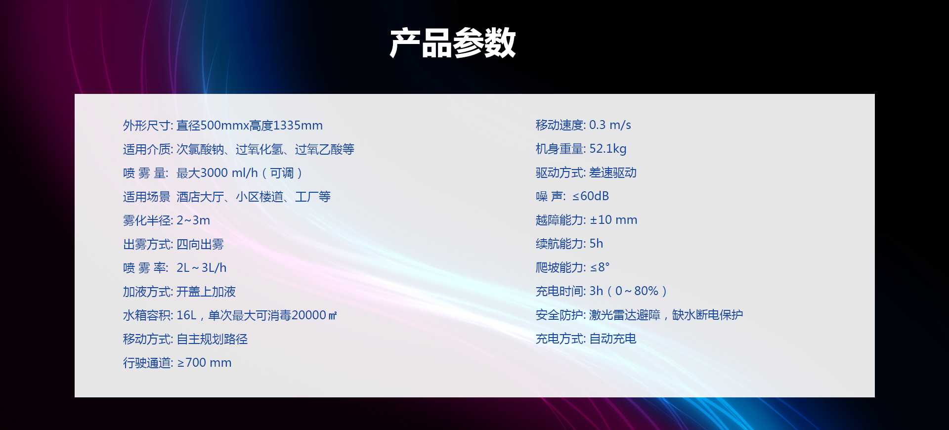 喷雾消毒机器人超硬核全自动消毒